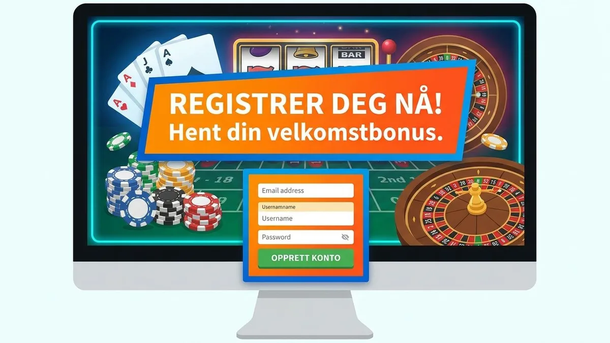 Registrer deg med bonus